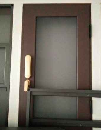 隐形纱窗门